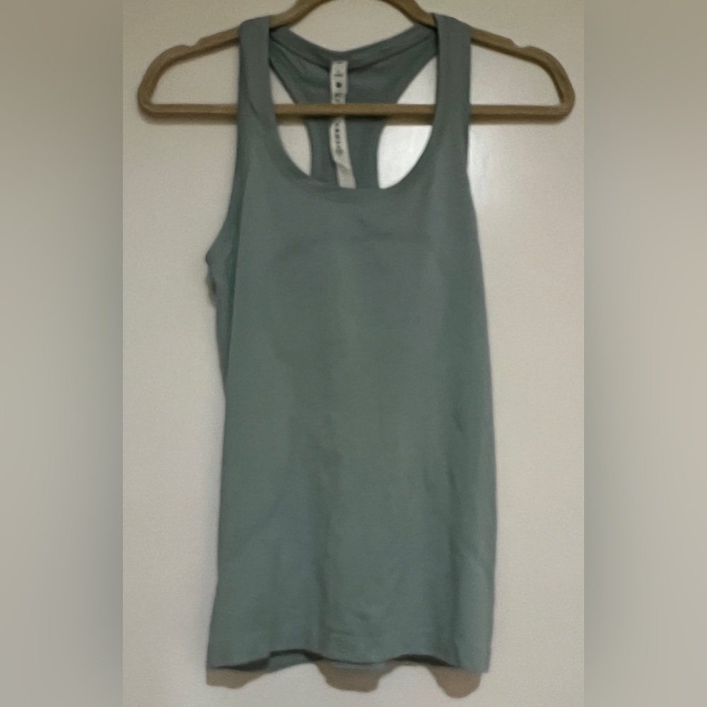 lululemon athletica Sage Green Tank Top
